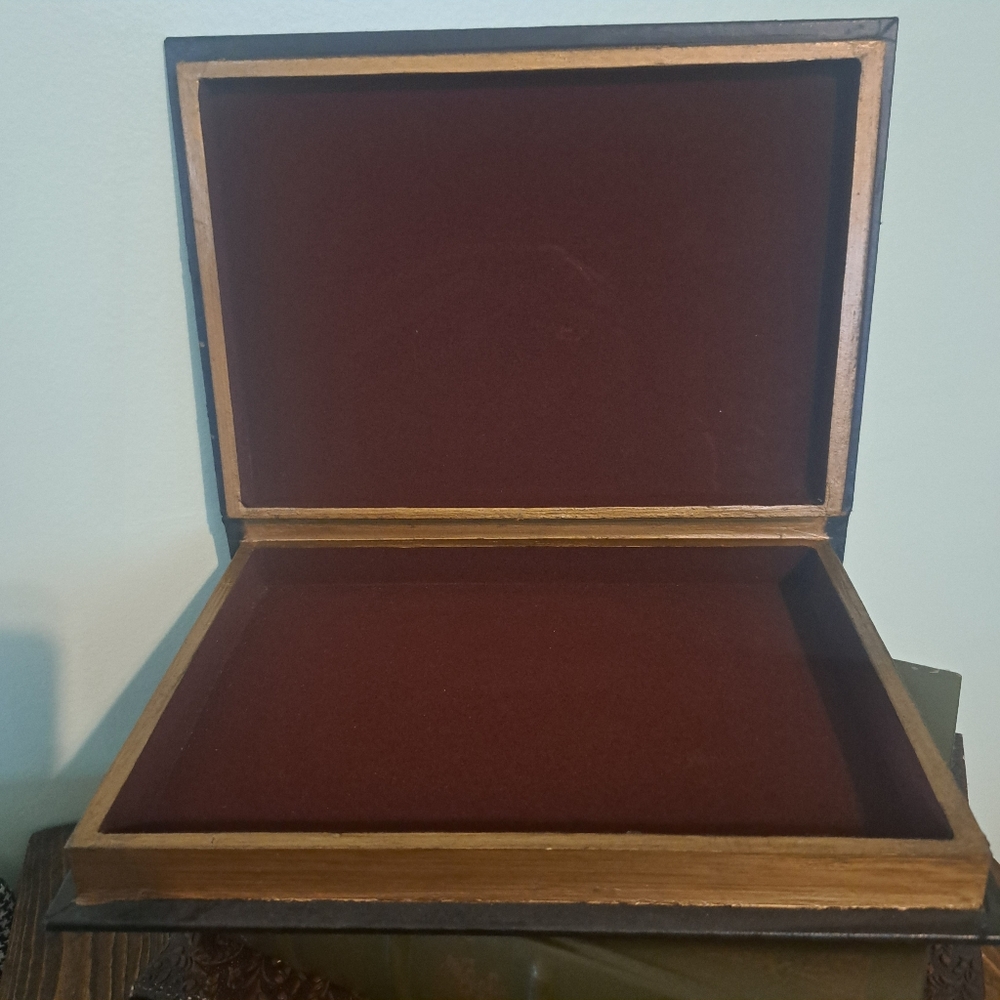 Leather/ Vintage Looking book Storage boxes - Picture 5 of 9